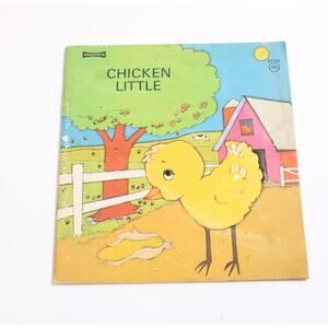 1960s Chicken Little, Picture Book, Saalfield, S7743, Softcover, ~ 250407-WH 344